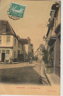 61 - ECOUCHE - LA GRANDE RUE - CARTE TRAMEE ET VERNISEE - Ecouche