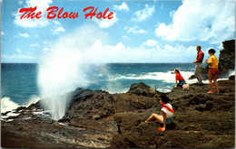 Hawaii Oahu The Blow Hole - Oahu