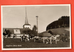 ZBE-17 Guggisberg Kirche, Kuhe U. Ziege. Nicht Gelaufen - Guggisberg