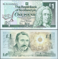 BANKNOTE 1994 SCOZIA - United Kingdom - Great Britain -ENGLAND -Royal Bank Of Scotland , 1 Pound, UNC - 1 Pond