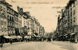 Paris * 4ème * Rue St Antoine * Tramway Tram - Paris (04)