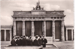 PRESIDENT KENNEDY IN BERLIN AM BRANDENBURGER TOR - Brandenburger Tor