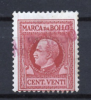 Italie - Italy - Italien Fiscal 1944-45 Y&T N°TF(1) - Michel N°SM(?) (o) - 20c Victor Emmanuel III - Fiscale Zegels