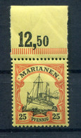 Marianen 11 OR OBERRAND LUXUS UNGEFALTET ** POSTFRISCH (77784 - Mariana Islands