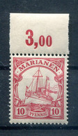 Marianen 9 OR OBERRAND LUXUS UNGEFALTET ** POSTFRISCH (77768 - Mariana Islands