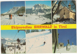 Skiparadies Ehrwald In Tirol - SKI LIFT, SESSELBAHN, LUFTSEILBAHN GONDEL, SKI - Ehrwald