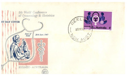 (Q 12) Australia - WCS - FDC - 1967 - Medecine Congress - Sonstige & Ohne Zuordnung