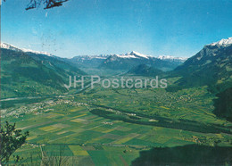 Aussichtspunkt Flueli - Valzeina - Rheintal - Alpsteingebirge - 1971 - Switzerland - Used - Valzeina