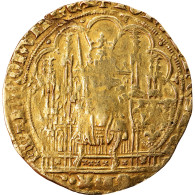 Monnaie, France, Jean II Le Bon, Ecu D'or à La Chaise, Ecu D'or, TB+, Or - 1350-1364 Giovanni II Il Buono