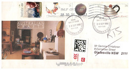 (Q 20 A Side) Australia - Cover Posted To Gladesville - Return To Sender - Australian Crafts FDC - Autres & Non Classés