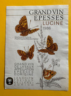 16038 - Epesses Lucine 1986 Hamearis Lucina - Papillons