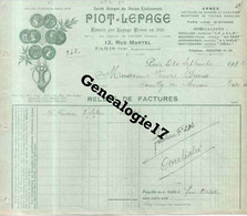 75 06070 PARIS 1929 Ets PIOT - LEPAGE 12 Rue Martel Chasse Carabine Armes De Defense - Jouets Escrime  à DIARD - Escrime