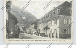 7863 ZELL Im Wiesental, Robert-Wagner-Strasse (Gauleiter), Blick Zur Kapelle, Kl. Druckstelle - Loerrach