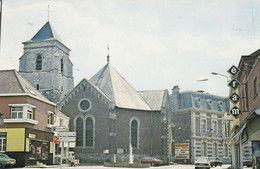 62. BARLIN. CPSM. PLACE DE L'EGLISE - Barlin