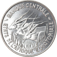 Monnaie, États De L'Afrique équatoriale, 100 Francs, 1966, Paris, ESSAI, FDC - Gabón