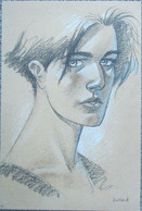 Juillard - Lena - Ex Libris Signé - Portrait - Maghen A4 - Illustrateurs J - L