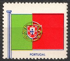 PORTUGAL Coat Of Arms - FLAG FLAGS Cinderella Label Vignette 1957 USA Henry Ellis Harris Philately Boston 1957 - Other & Unclassified