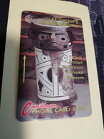 ST VINCENT & GRENADINES  GPT CARD   $ 40,- 11CSVD   CARIB ARTIFACTS         C&W    Fine Used  Card  **3369** - Saint-Vincent-et-les-Grenadines