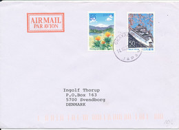 Japan Cover Sent Air Mail To Denmark Okayama 14-7-2007 - Covers & Documents