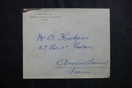SYRIE - Enveloppe Commerciale De Damas Pour Amiens En 1931, Affranchissement Au Verso Verso - L 72374 - Lettres & Documents