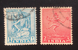 India 1, 2 Anna 1949 - 1950 - Gebraucht