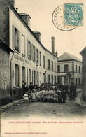 Chatillon Coligny * Rue Des écoles * La Gendarmerie Nationale * Groupe D'enfants - Chatillon Coligny