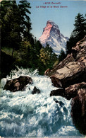 Zermatt - La Viege Et Le Mont Cervin (4212) * 7. 8. 1929 - Viège