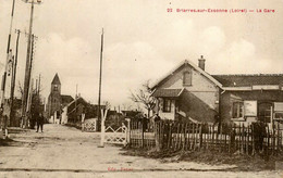 Briarres Sur Essonne * La Gare * Passage à Niveau * Ligne Chemin De Fer Du Loiret - Briare