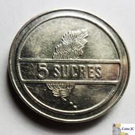ECUADOR - 5 Sucres - 1988 - UNC - Equateur