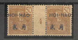 Indochine- Hoï-Hao _ 1 Millésimes (1904 ) Surchargé 2 Langues .  N°43 - Neufs