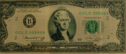 2 Dollar. Gold-Optik - Other & Unclassified