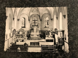 MORESNET " Intérieur De La Chapelle , à Gauche L'autel N-D Auxiliatrice Et Statue Miraculeuse " (Kelmis) - La Calamine - Kelmis