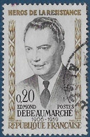 Yv 1248 - 1960 - Héros De La Résistance - Edmond Debeaumarché - Other & Unclassified