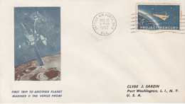 N°627 N -lettre First Trip To Another Planet Mariner II The Venus Probe - North  America