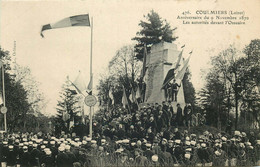 LOIRET  COULMIERS  Anniversaire Du 9 Novembre 1870 - Coulmiers