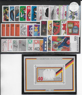 BRD - ANNEE COMPLETE 1974 ** MNH - YVERT N°640/674 - COTE = 48 EUR - Collections Annuelles