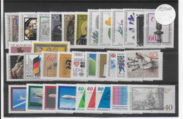 BRD - ANNEE COMPLETE 1980 ** MNH - YVERT N°881/913 - COTE  = 48 EUR - Collections Annuelles
