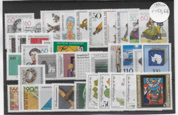 BRD - ANNEE COMPLETE 1981 ** MNH - YVERT N°914/949 - COTE  = 55.7 EUR - Collections Annuelles