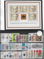 BRD - ANNEE COMPLETE 1982 ** MNH - YVERT N°950/993 - COTE  = 97 EUR - Annual Collections