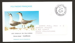 Polynésie 1981 N° 168 O FDC, Premier Jour, Oiseau De Mer, Sterna Bergii, Sterne Huppée, Karl Heinrich Bergius - Covers & Documents