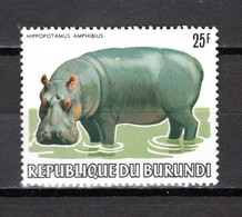 BURUNDI N° 856  NEUF SANS CHARNIERE COTE  40.00€   ANIMAUX - Neufs