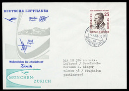 1958, Bundesrepublik Deutschland, BERLIN 169, Brief - Andere & Zonder Classificatie