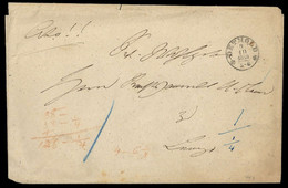 1859, Altdeutschland Thurn Und Taxis, Brief - Briefe U. Dokumente