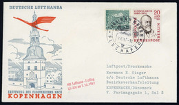 1957, Bundesrepublik Deutschland, BERLIN 44 U.a., Brief - Autres & Non Classés
