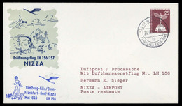 1959, Bundesrepublik Deutschland, BERLIN PU19, Brief - Sonstige & Ohne Zuordnung