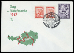 1947, Österreich, PU U.a., Brief - Oblitérations Mécaniques