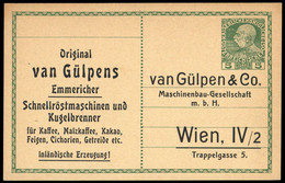 1908, Österreich, PP, Brief - Mechanische Stempel