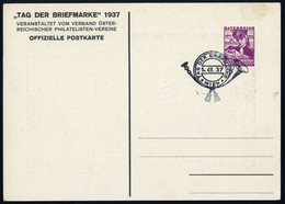 1937, Österreich, PP, Brief - Mechanische Stempel