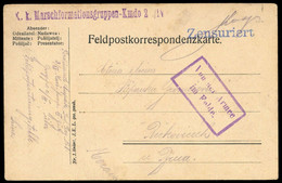 1916, Österreich, Brief - Mechanische Stempel