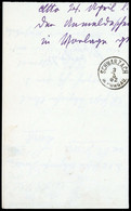 1902, Österreich, Brief - Mechanische Stempel